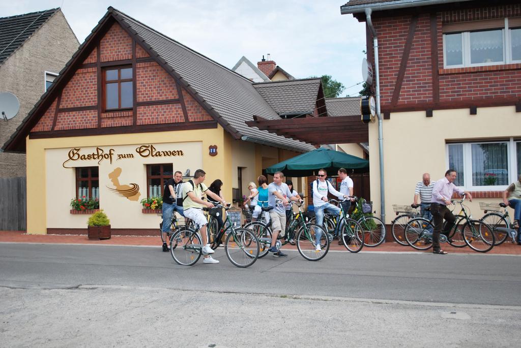 Gasthof Zum Slawen Vetschau Kültér fotó