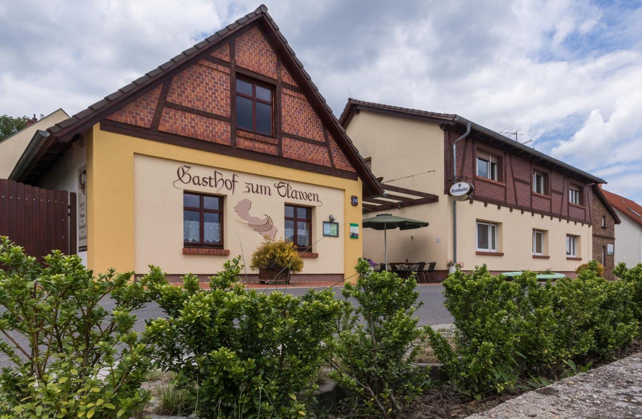 Gasthof Zum Slawen Vetschau Kültér fotó