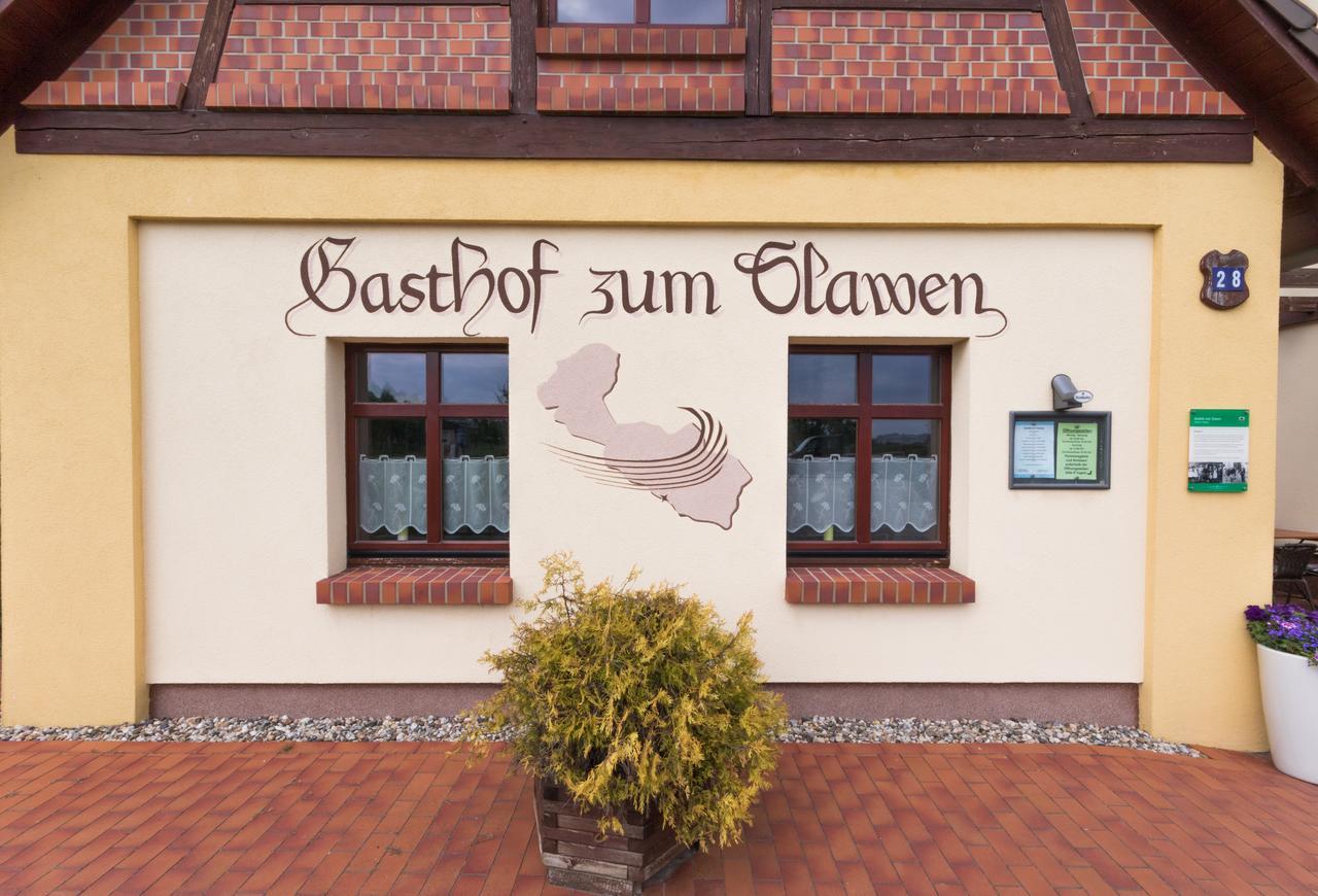 Gasthof Zum Slawen Vetschau Kültér fotó