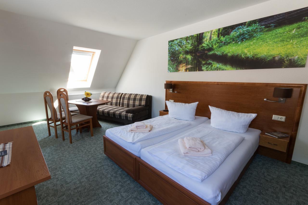 Gasthof Zum Slawen Vetschau Kültér fotó